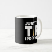 私が約束するチップのビリヤード選手スヌーカー コーヒーマグカップ (正面右)