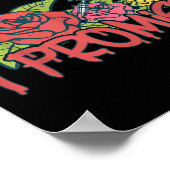 私が約束するヒントだけおもしろいことわざタトゥー恋人_ ポスター (角)