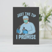 私が約束するヒント – 内視鏡検査，コロノコピーT- 出欠カード (スタンド正面)