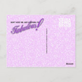 私が素敵だからって嫌いにならないで[葉書] ポストカード (裏面)