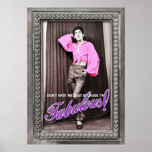 私が素敵だからといって私を憎むな[ポスター] ポスター (正面)