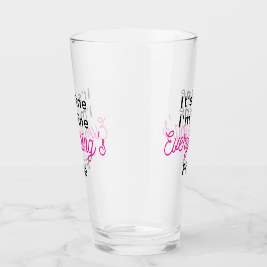 私が素晴らし全て素晴らし素晴らしだ タンブラーグラス (右)