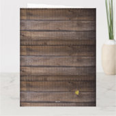 私が素朴あなたを愛する記念日の理由 カード (裏面)