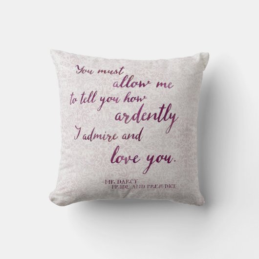 私が置くように言うことを許可しなければなりません クッション (正面)