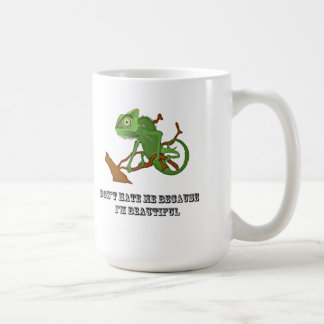 私が美しいので私を憎まないで下さい コーヒーマグカップ