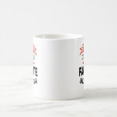 私が義理お気に入りの息子だ コーヒーマグカップ (中央)