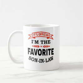 私が義理お気に入りの息子だ コーヒーマグカップ