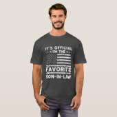 私が義理お気に入りの息子だ Tシャツ (正面フル)
