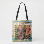 私が老衰を考えるトートバックはあることを行っています トートバッグ (正面)