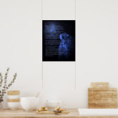 私が老馬の女性の場合プリント ポスター (キッチン)