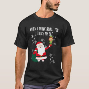 私が考えお前の事で私は私の小妖精や小人クリスマスギをTouch Tシャツ