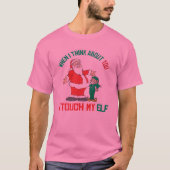 私が考えお前の事で私はtouch小妖精や小人 tシャツ (正面)