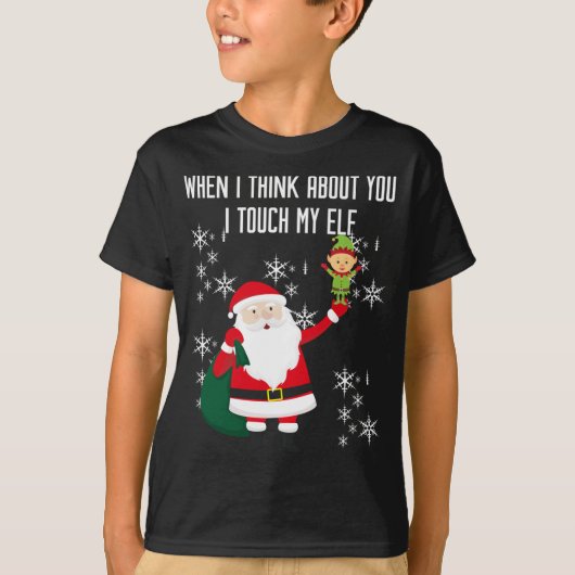 私が考えお前の事で、私は私の小妖精や小人をtouch tシャツ (正面)