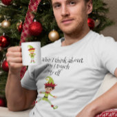 私が考えお前の事でTouch私の小妖精や小人男 Tシャツ