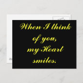 私が考え君と… ポストカード (正面/裏面)