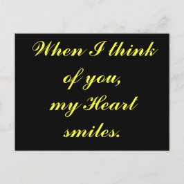 私が考え君と… ポストカード