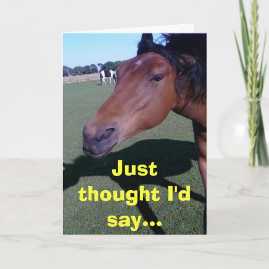 私が考え言う… カード (正面)