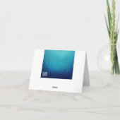 私が聖書の詩の神であることを今でも知っている聖なる書物、 経典 カード (裏面)