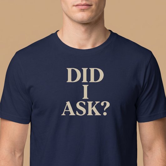 私が聞いた? Tシャツ