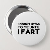 私が聞思い出すまで誰も私に近づかなかった 缶バッジ (正面&裏面)