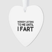 私が聞驚くまで誰も オーナメント (正面)