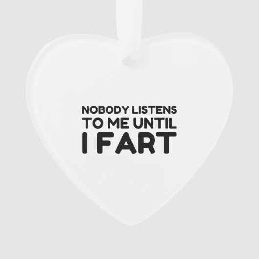 私が聞驚くまで誰も オーナメント (正面)