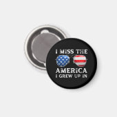 私が育ったアメリカに恋しい マグネット (正面/裏面)