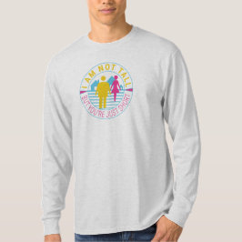 私が背が高いわけではなくてあなたが背が低いだけ Tシャツ