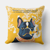 私が自分の説明を終えれば クッション (正面)