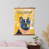 私が自分の説明を終えれば 吊り下げ型タペストリー (寝室)