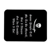 私が自分自身である時はいつも困る マグネット (横)