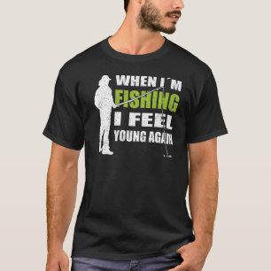 私が若い時の漁師の装備感じは魚釣り Tシャツ