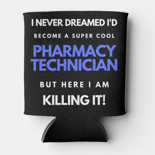 私が薬局になるとは夢にも思わなすごいカッコいいい 缶クーラー (正面)