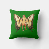 私が蝶になる夢を見た女性か？ クッション (裏面)