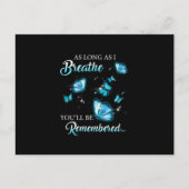 私が蝶を呼ぶ限り、あなたは思い出される 案内ポストカード (正面)