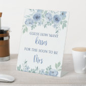 私が行う前に何か青いフローラは、どれだけの数を推測 台座サイン (インサイチュ)