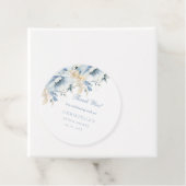 私が行う前に何か青いフローラブライダルシャワー フェイバータグ (インサイチュ)