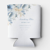 私が行う前に何か青いフローラブライダルシャワー 缶クーラー (裏面)