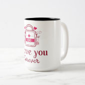 私が行う ツートーンマグカップ (正面右)