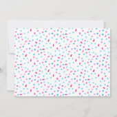 私が行う | ドーナツテーマブライダルシャワー招待 招待状 (裏面)