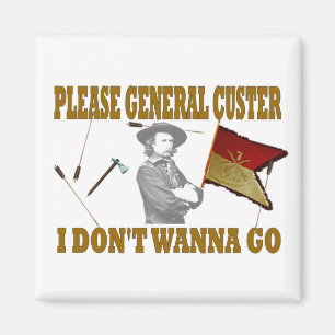 私が行きたいと思わない一般的なCUSTER マグネット