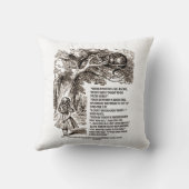 私が行くべきワンダーランド引用文 クッション (裏面)