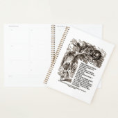 私が行くべきワンダーランド引用文 プランナー手帳 (ディスプレー)