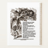 私が行くべきワンダーランド引用文 プランナー手帳 (裏面)