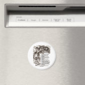 私が行くべきワンダーランド引用文 マグネット (インサイチュ (食洗機))