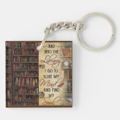 私が行く図書館 キーホルダー (裏面)