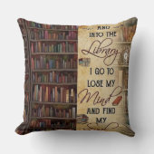 私が行く図書館 クッション (正面)