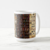 私が行く図書館 コーヒーマグカップ (正面右)