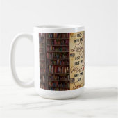 私が行く図書館 コーヒーマグカップ (左)