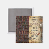 私が行く図書館 マグネット (正面/裏面)